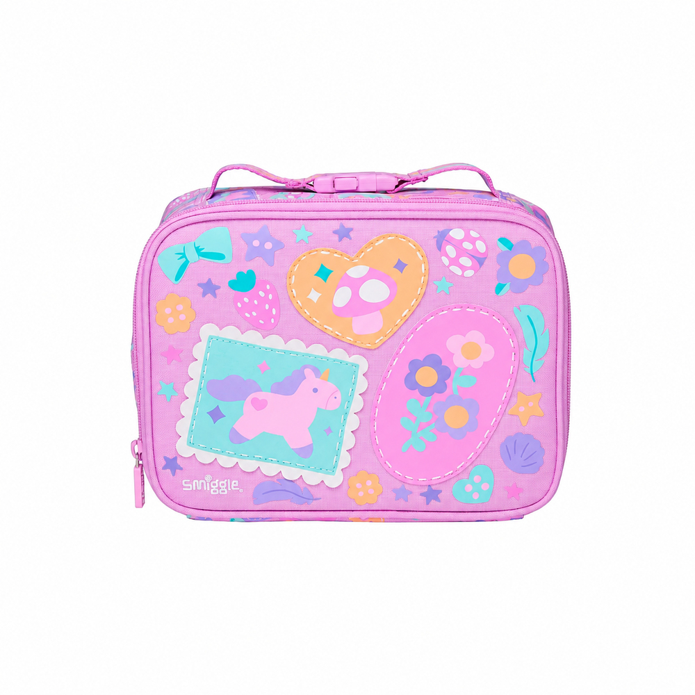 Smiggle Little Journeys Teeny Tiny Kare Beslenme Çantası