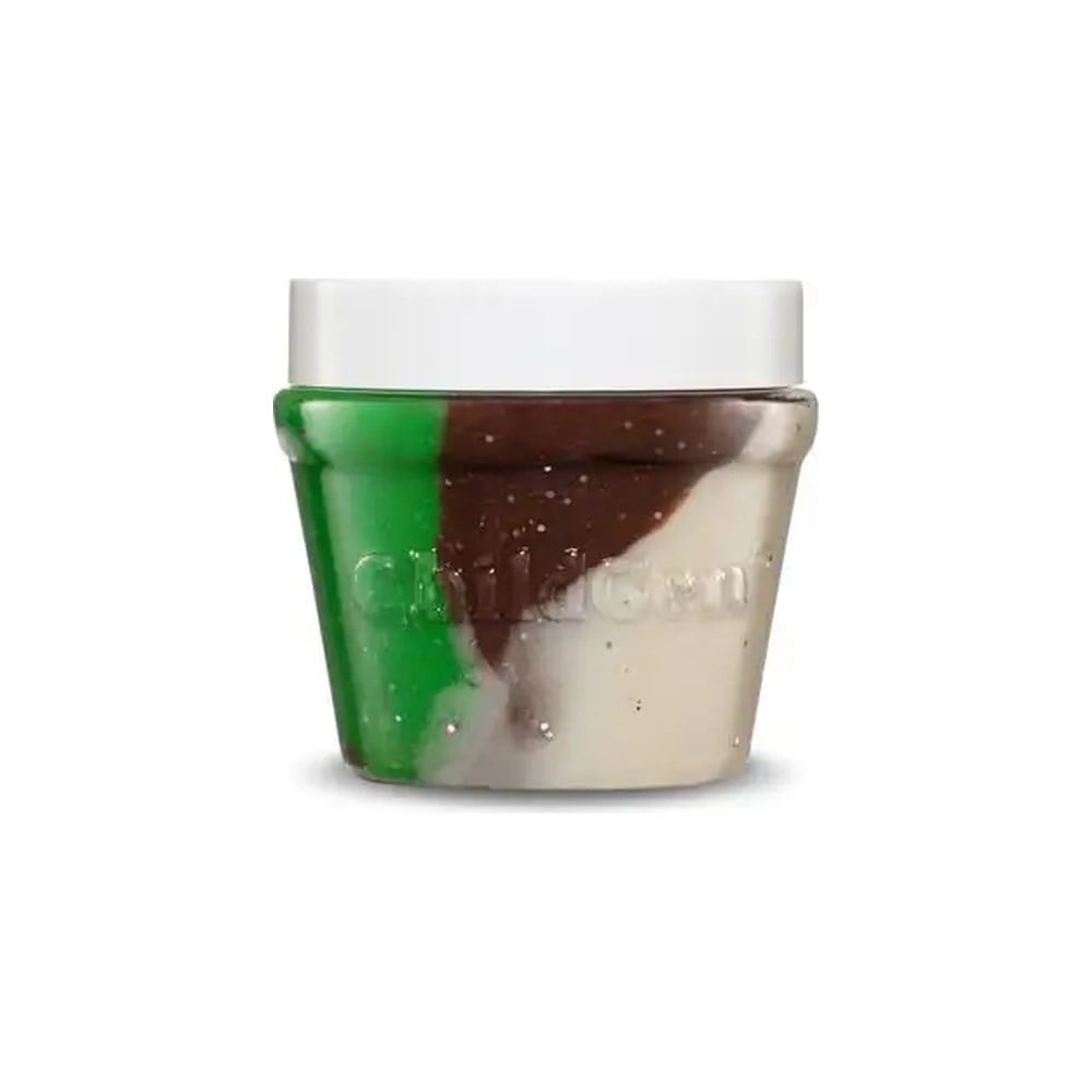 ChildGen Play Dough Kavanoz Oyun Hamuru 125 gr | Mermer Desenli Işıltılı Doğa