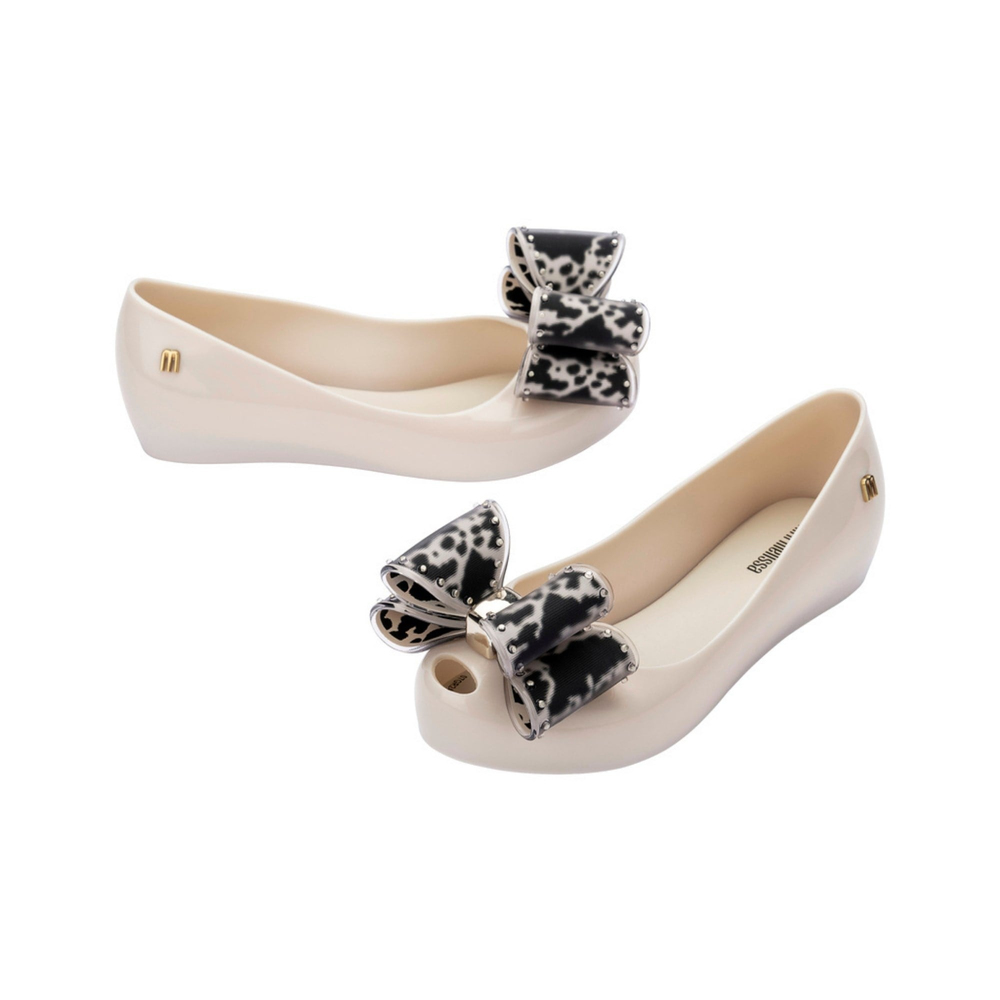 Mini Melissa Ultragirl Classic Bow Inf Çocuk Babet | Krem