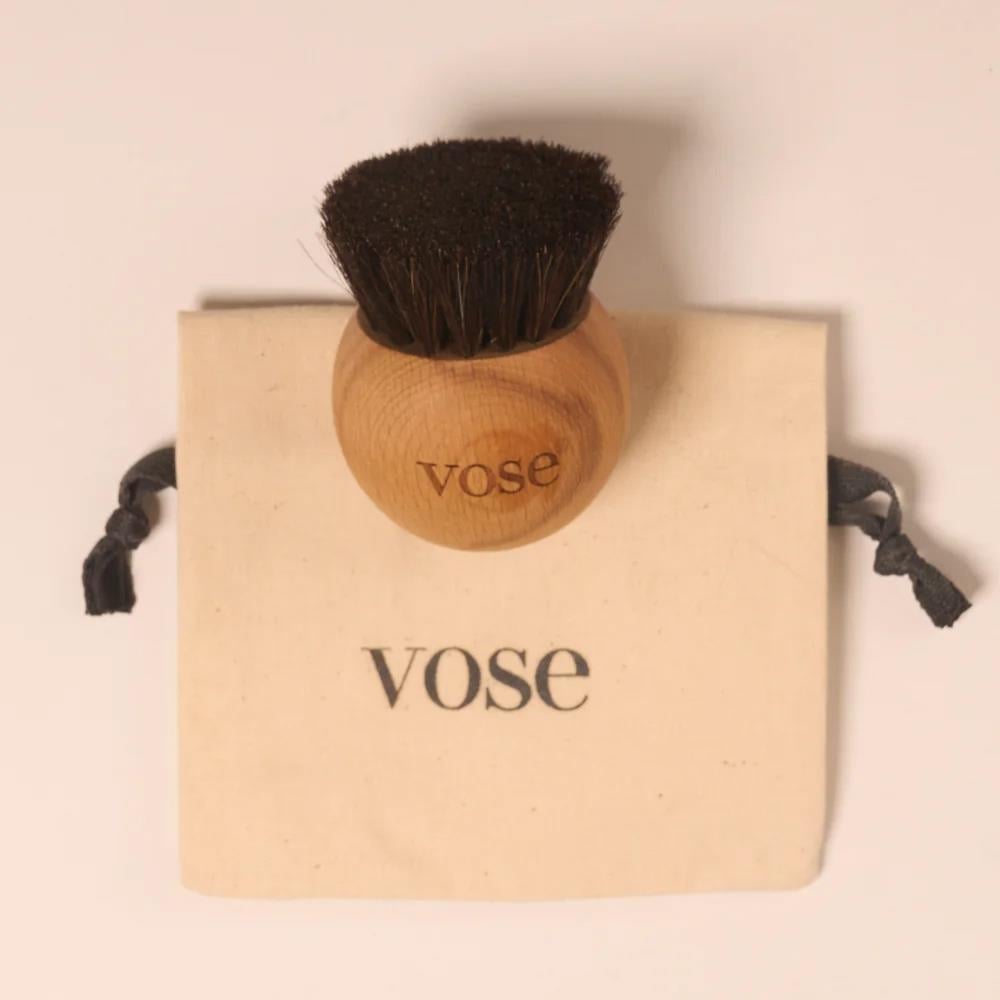 Vose %100 Doğal At Kılı Yüz Bakım Fırçası Black Ball