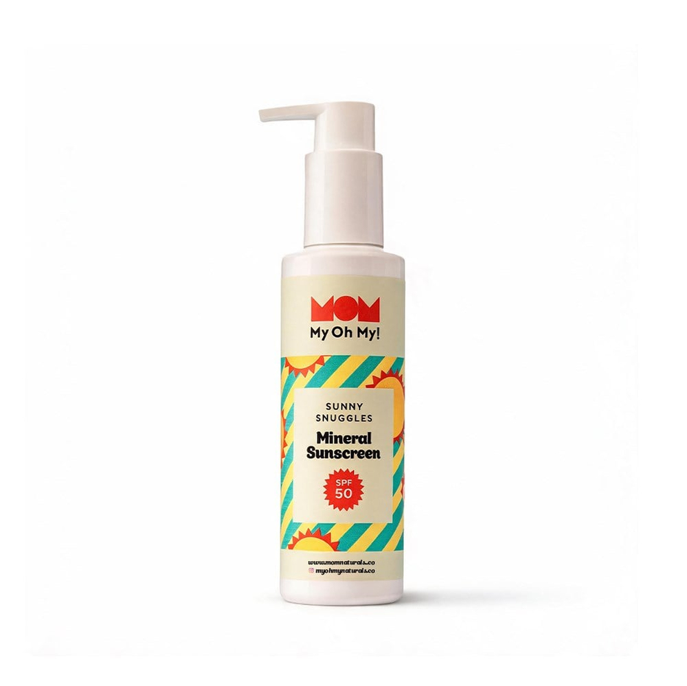 My Oh My! Naturals Sunny Snuggles-SPF50+ Bitkisel Doğal Vegan Güneş Losyonu 150 ml