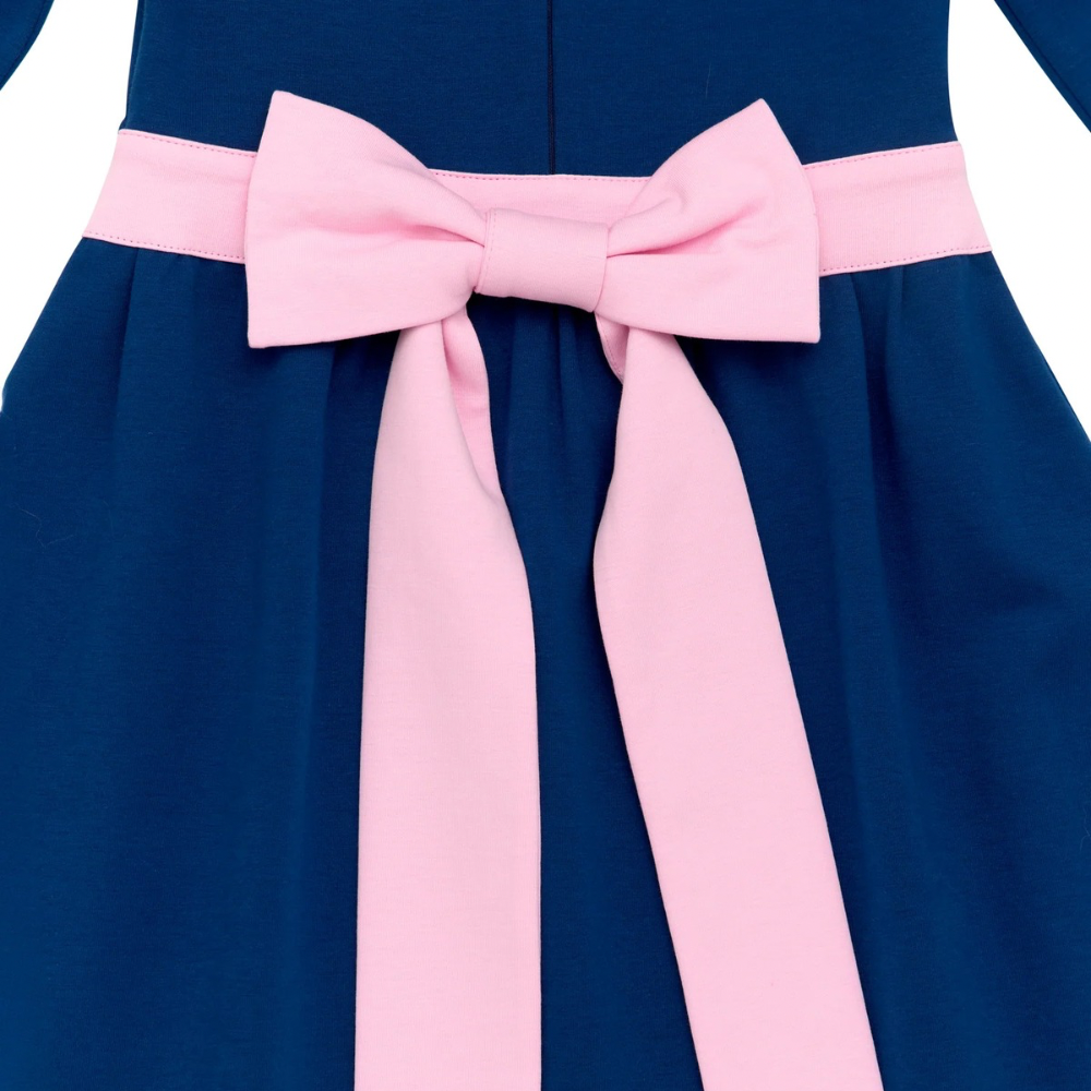 Milky Wilky Aura Elbise Lacivert