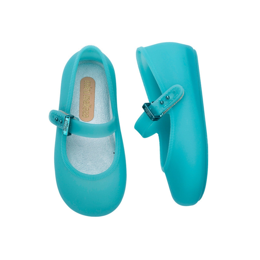 Mini Melissa Soft Ballerina Bb Çocuk Babet | Turkuaz
