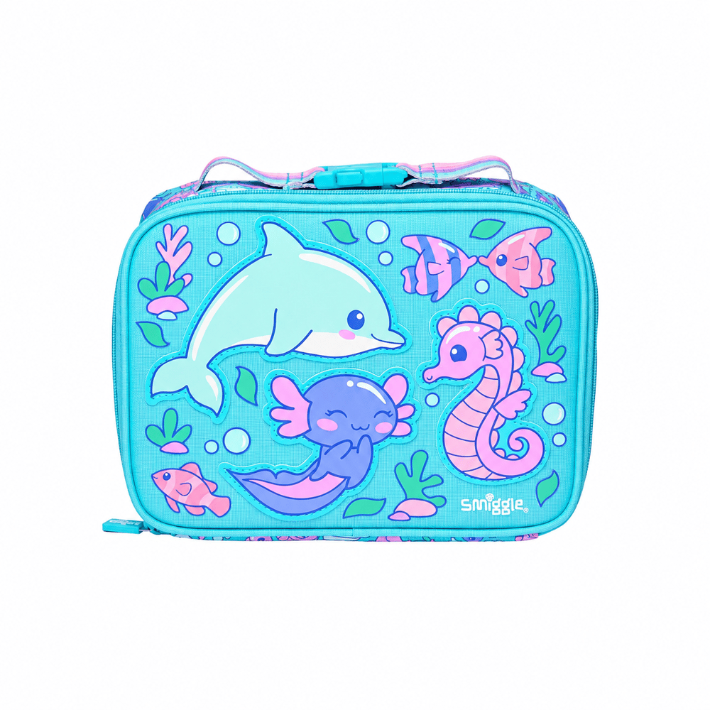 Smiggle Little Journeys Teeny Tiny Kare Beslenme Çantası