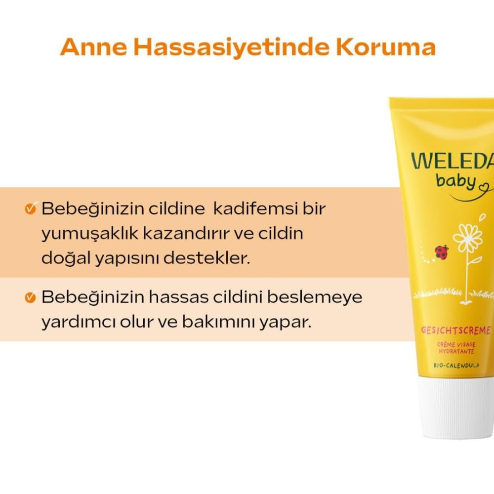 Weleda Calendula Organik Yüz Kremi 50 ml