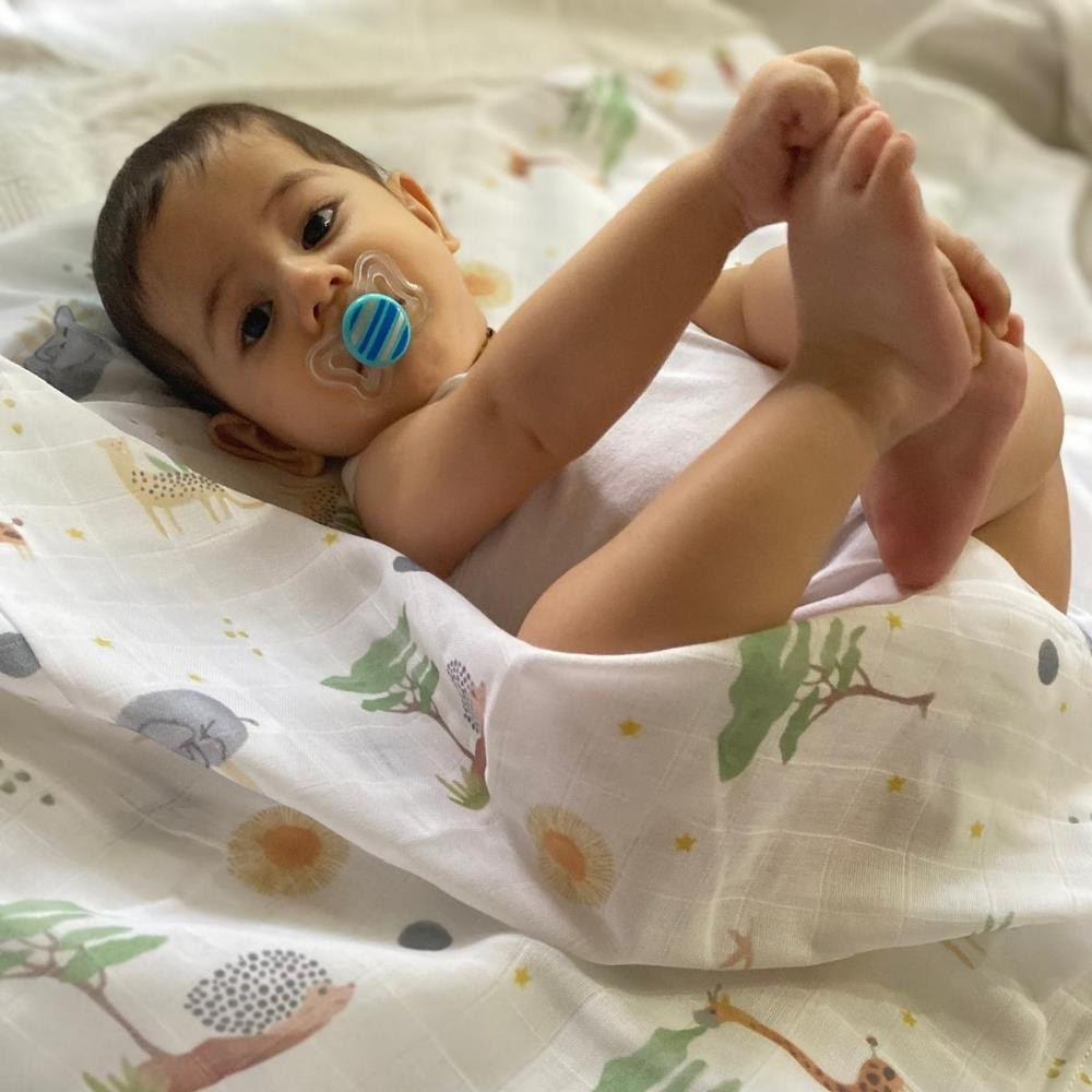 Münü Design Müslin Örtü Safari