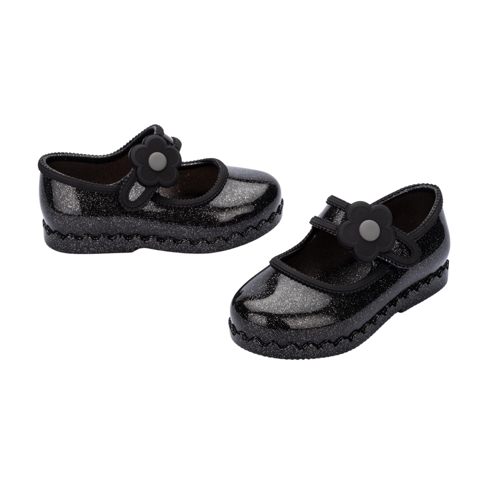 Mini Melissa Hip Ballerina Bb Çocuk Babet | Siyah