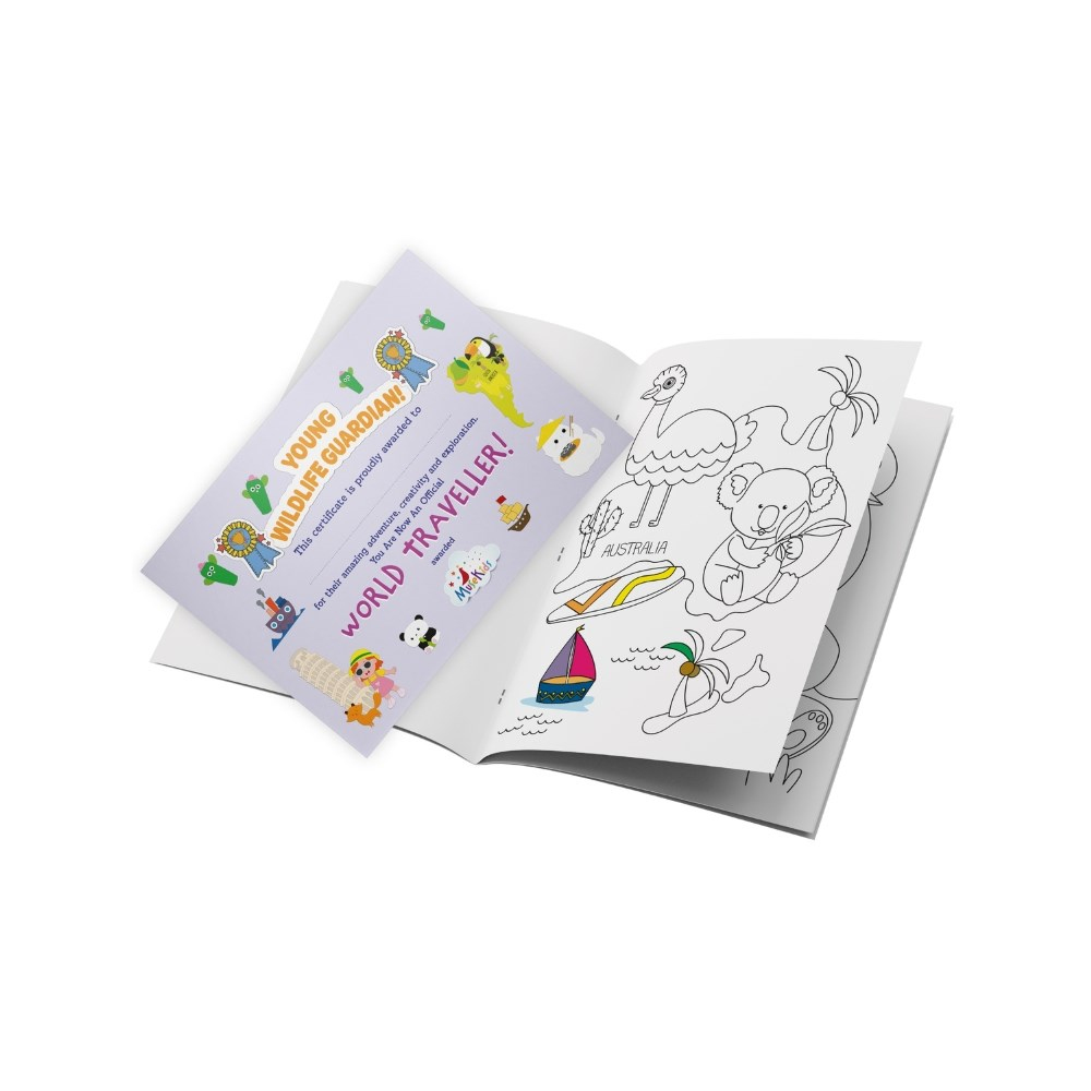 MuseKids Boyama Kitabı World Tour