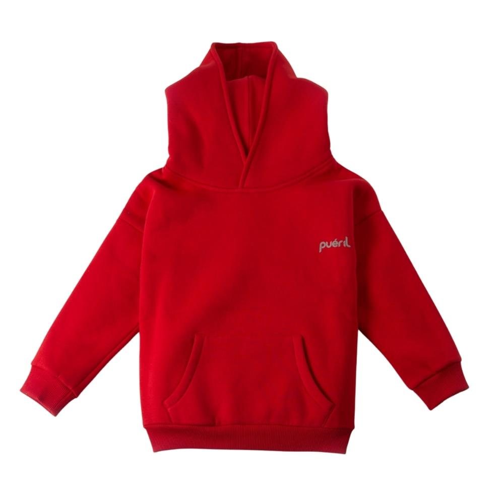 Pueril Kids Çocuk Eşofman Takımı Şardonlu Kırmızı