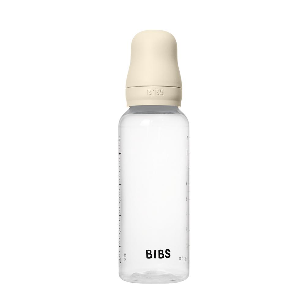 Bibs Baby PP Bottle Silikon Uç Orta Akış Biberon | Ivory 270 ml