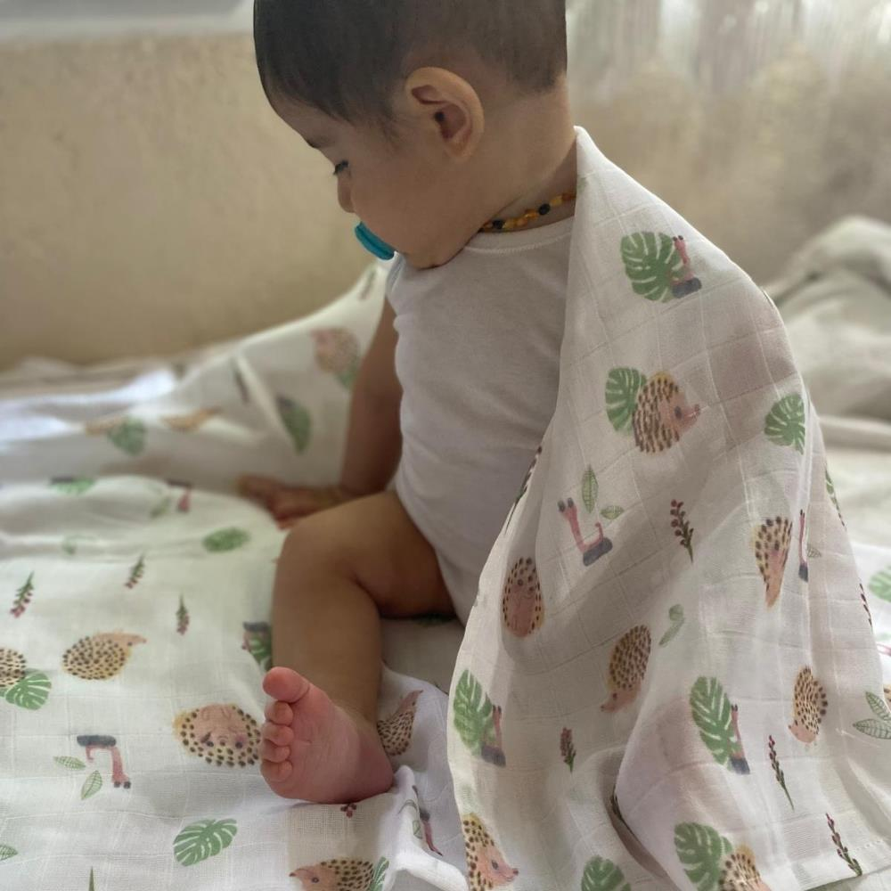 Münü Design Müslin Örtü Kirpi