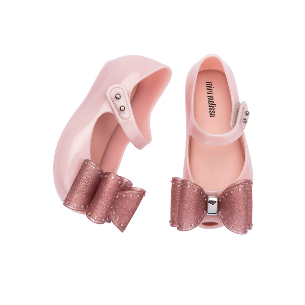Mini Melissa Ultragirl Classic Bow Bb Çocuk Babet | Pembe