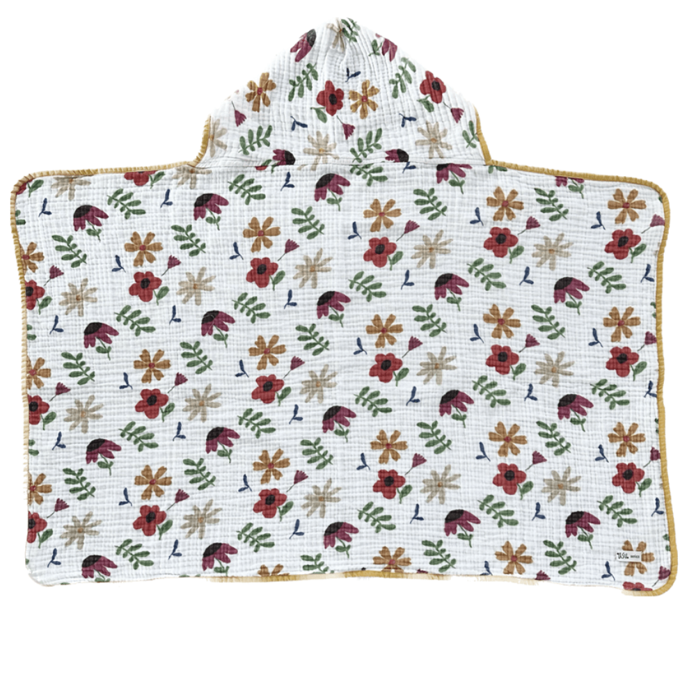 Asu Baby Flower Garden Müslin Kurulama Örtüsü