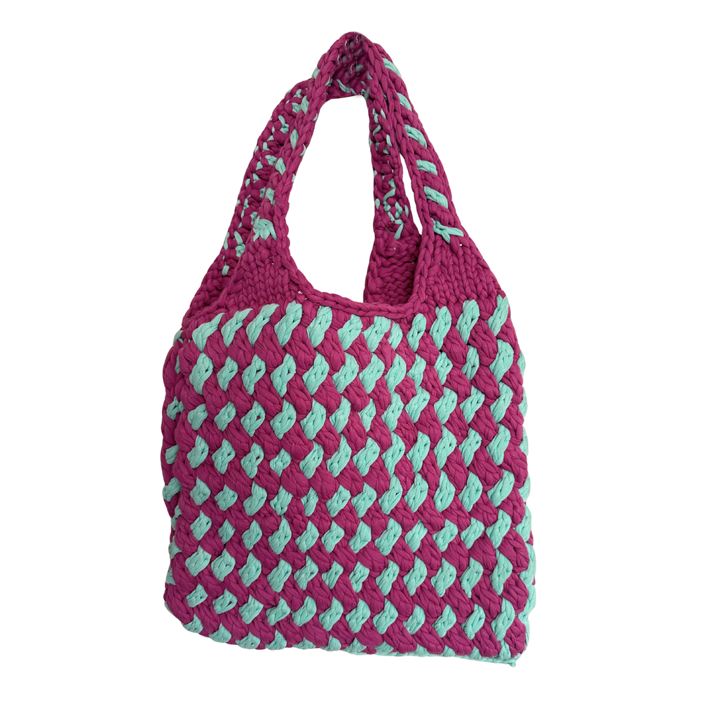 JW Anderson Renkli Örme Çanta