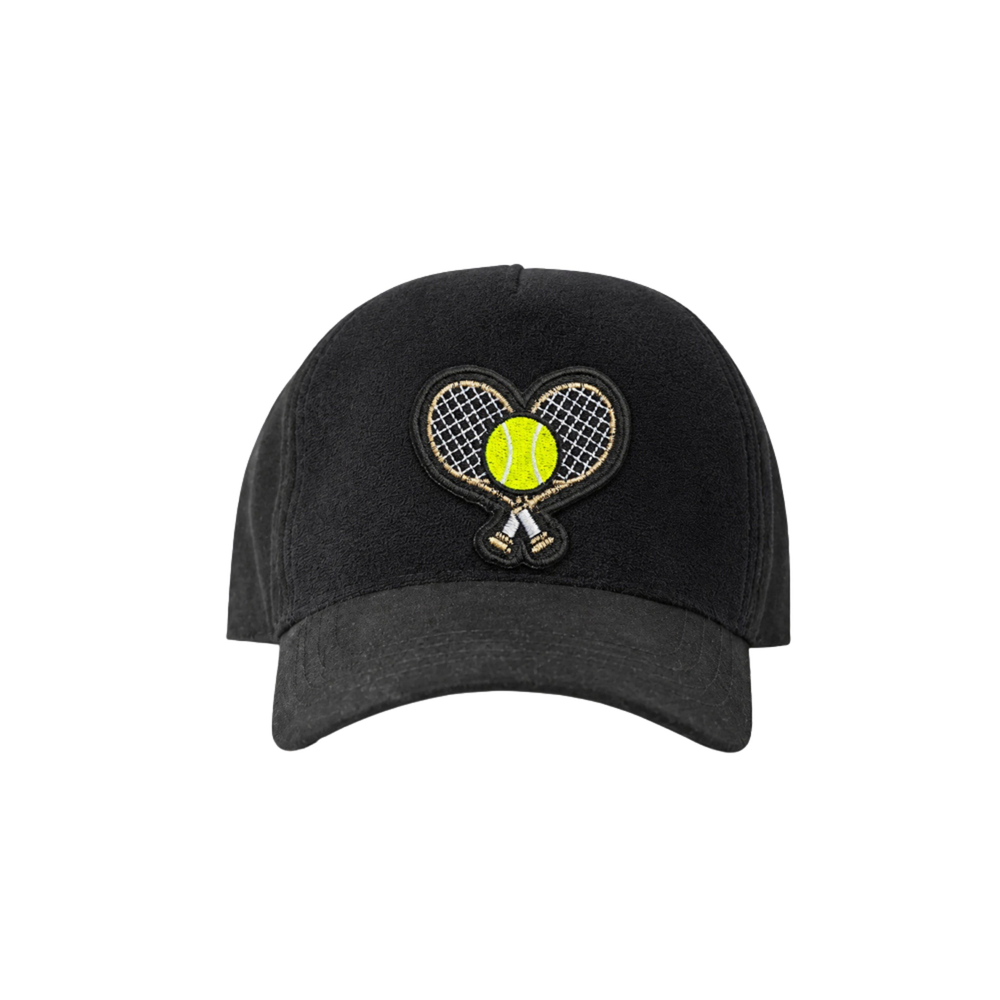 JantiFox Siyah Şapka Tenis