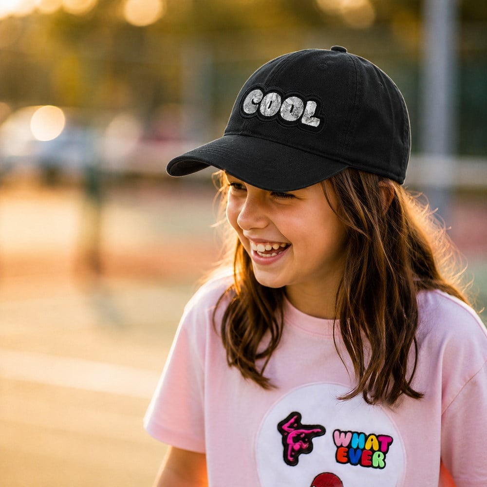 JantiFox Siyah Şapka Cool