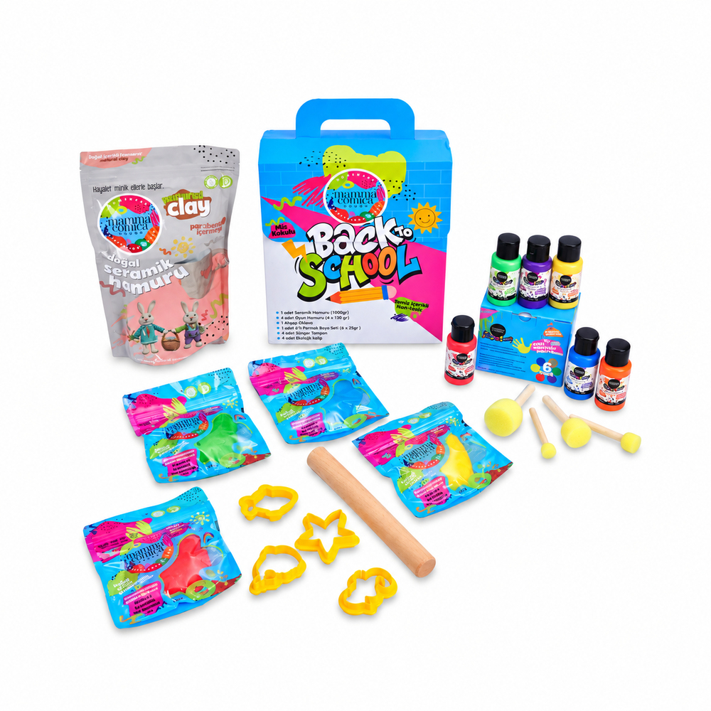 Mammacomica Dough Back to School Aktivite Seti Kutusu