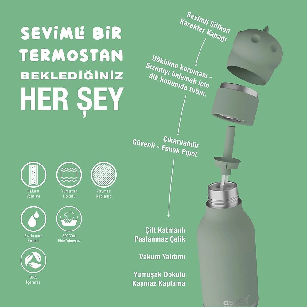 Asobu Bestie Bottle Termos | Dinosaur