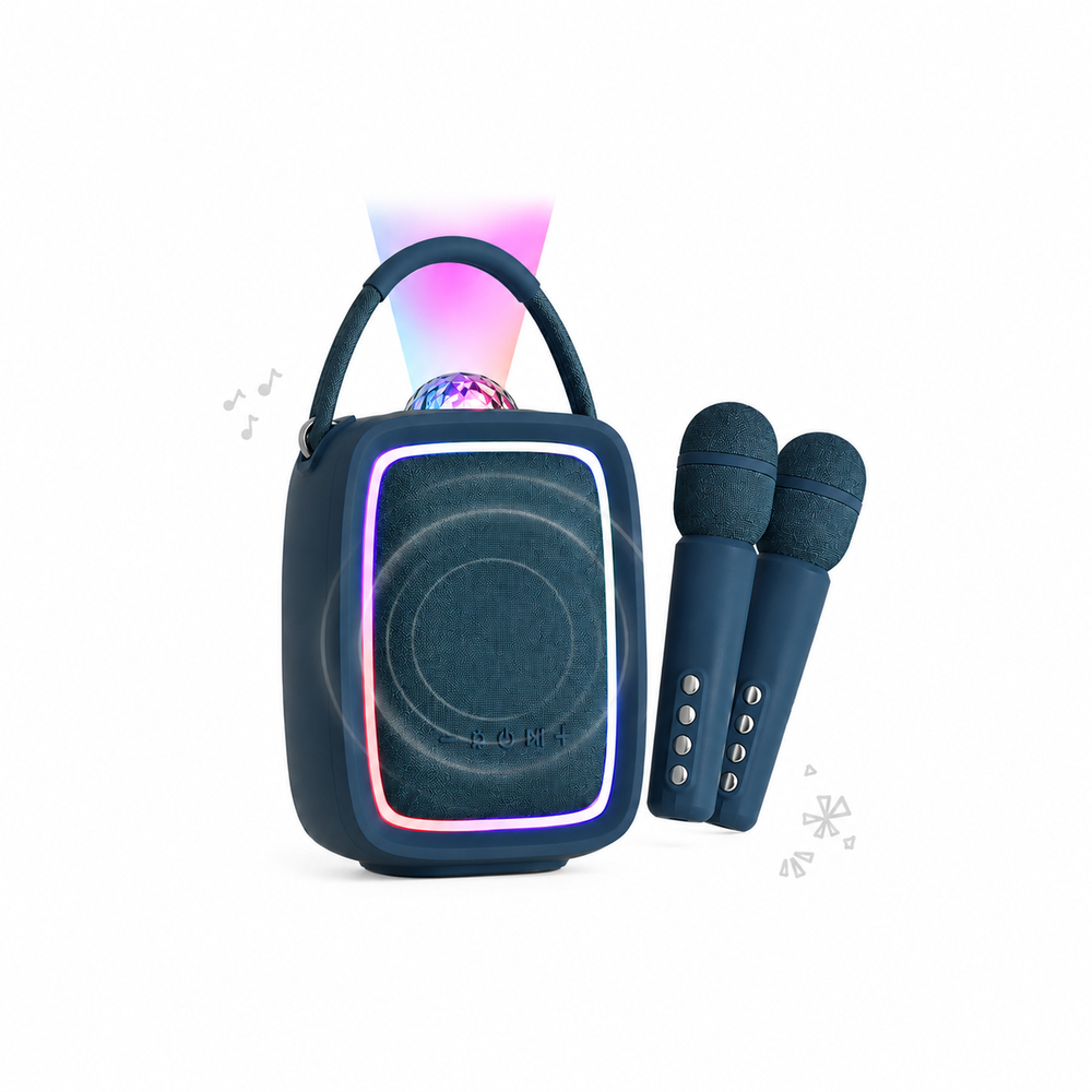 Mob Singy Party Karaoke Hoparlör | Lacivert