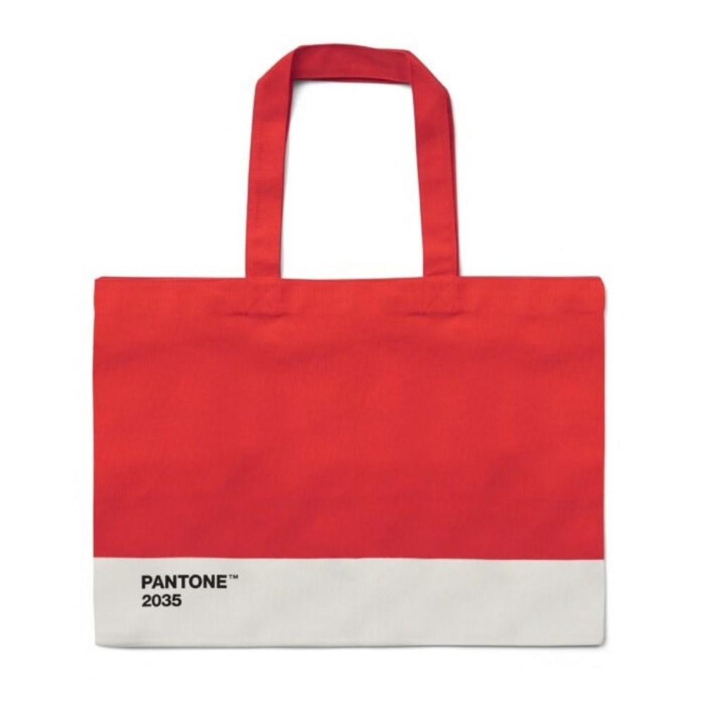 Pantone Copenhagen Design Plaj Çantası Kırmızı