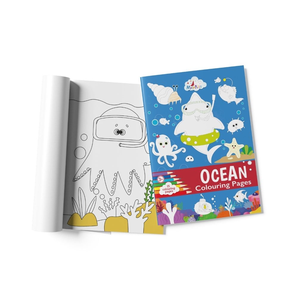 MuseKids Boyama Kitabı Ocean