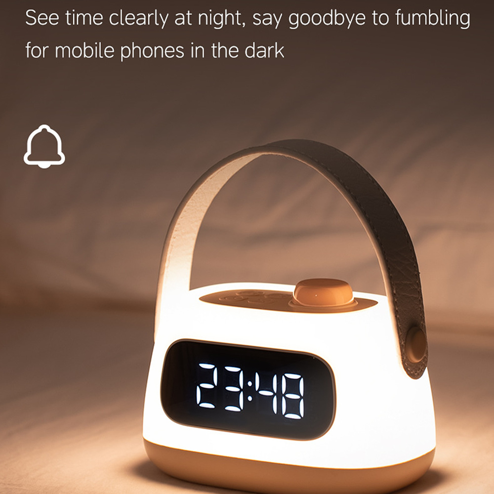 Acornia Retro Gece Lambası Masa Saati