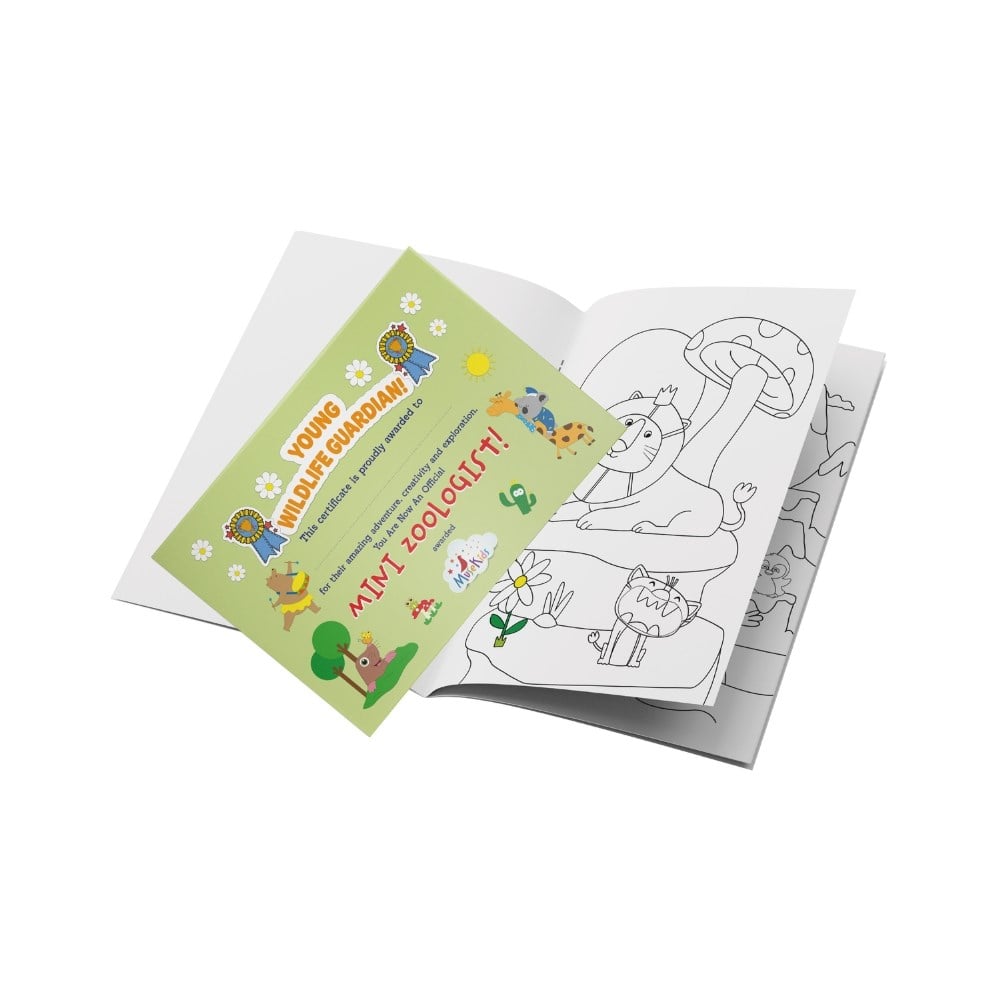 MuseKids Boyama Kitabı Animals