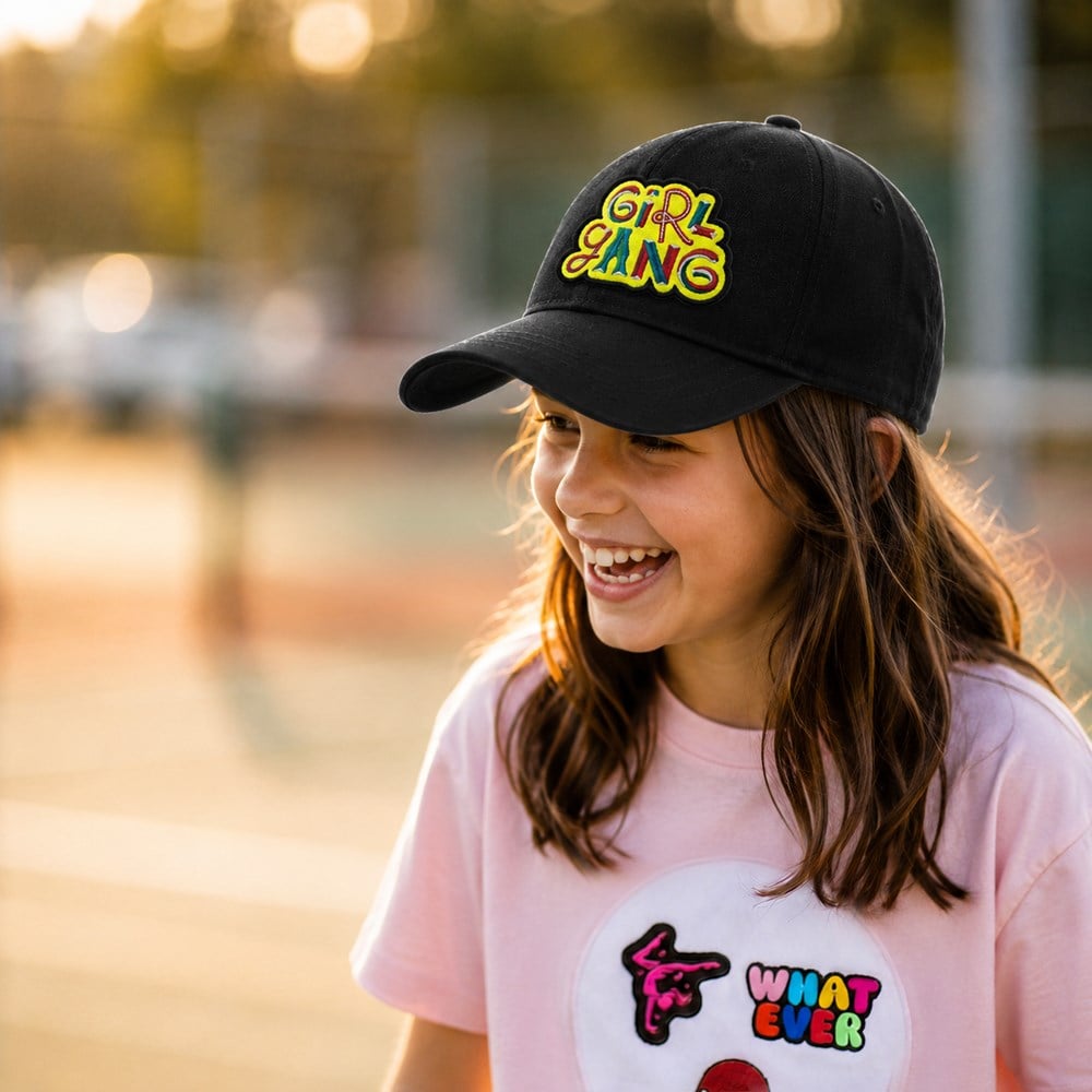 JantiFox Siyah Şapka Girlgang