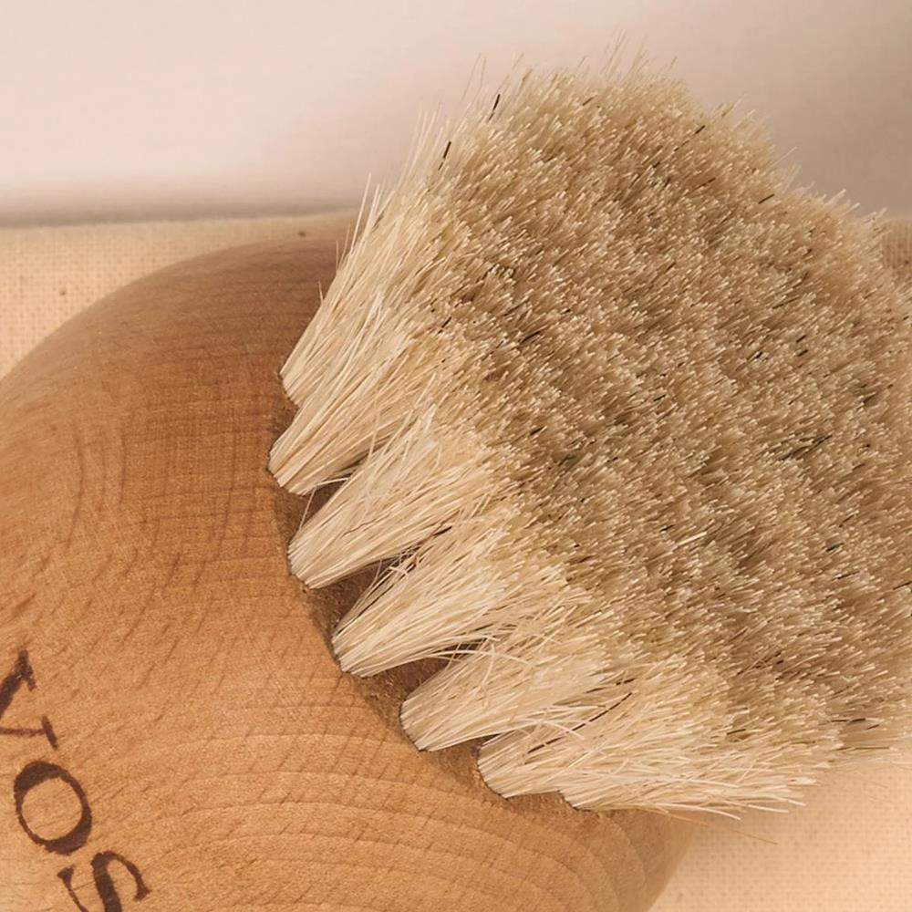 Vose %100 Doğal At Kılı Yüz Bakım Fırçası White Ball