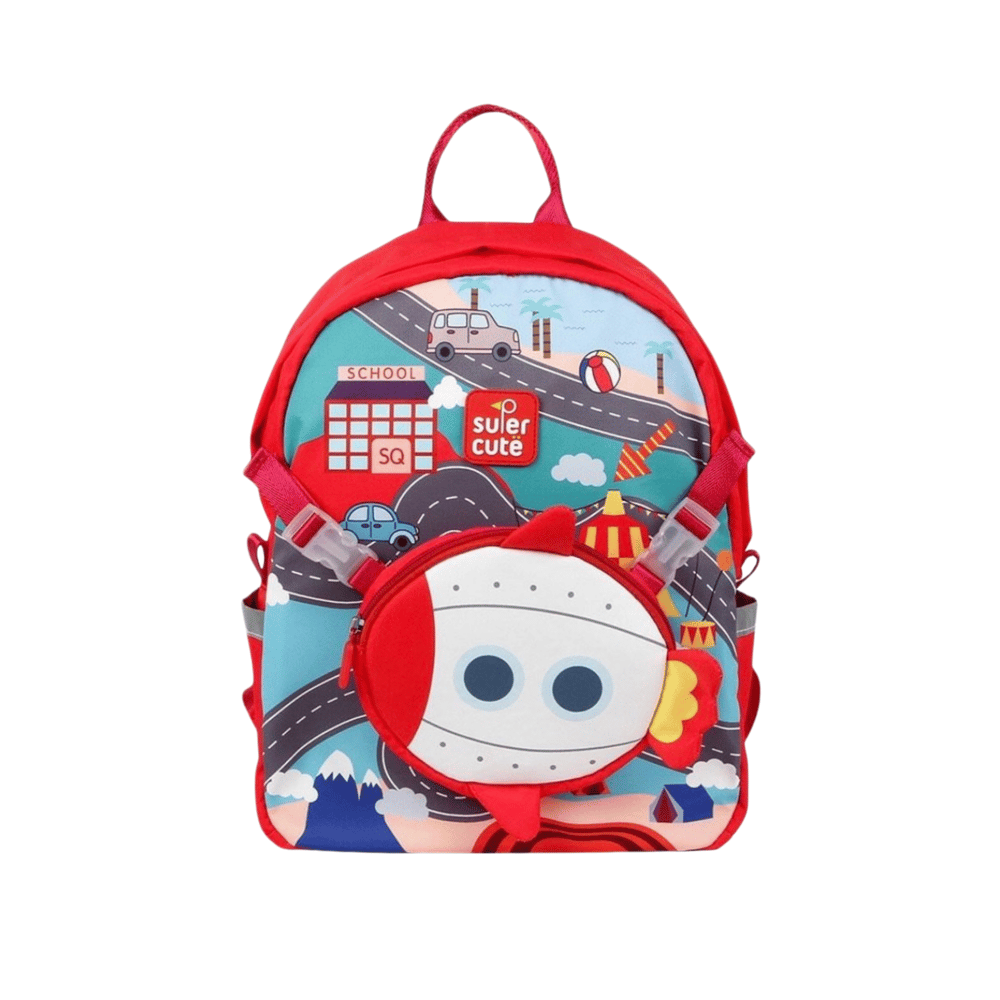 Supercute Two-in-One Rocket Sırt Çantası