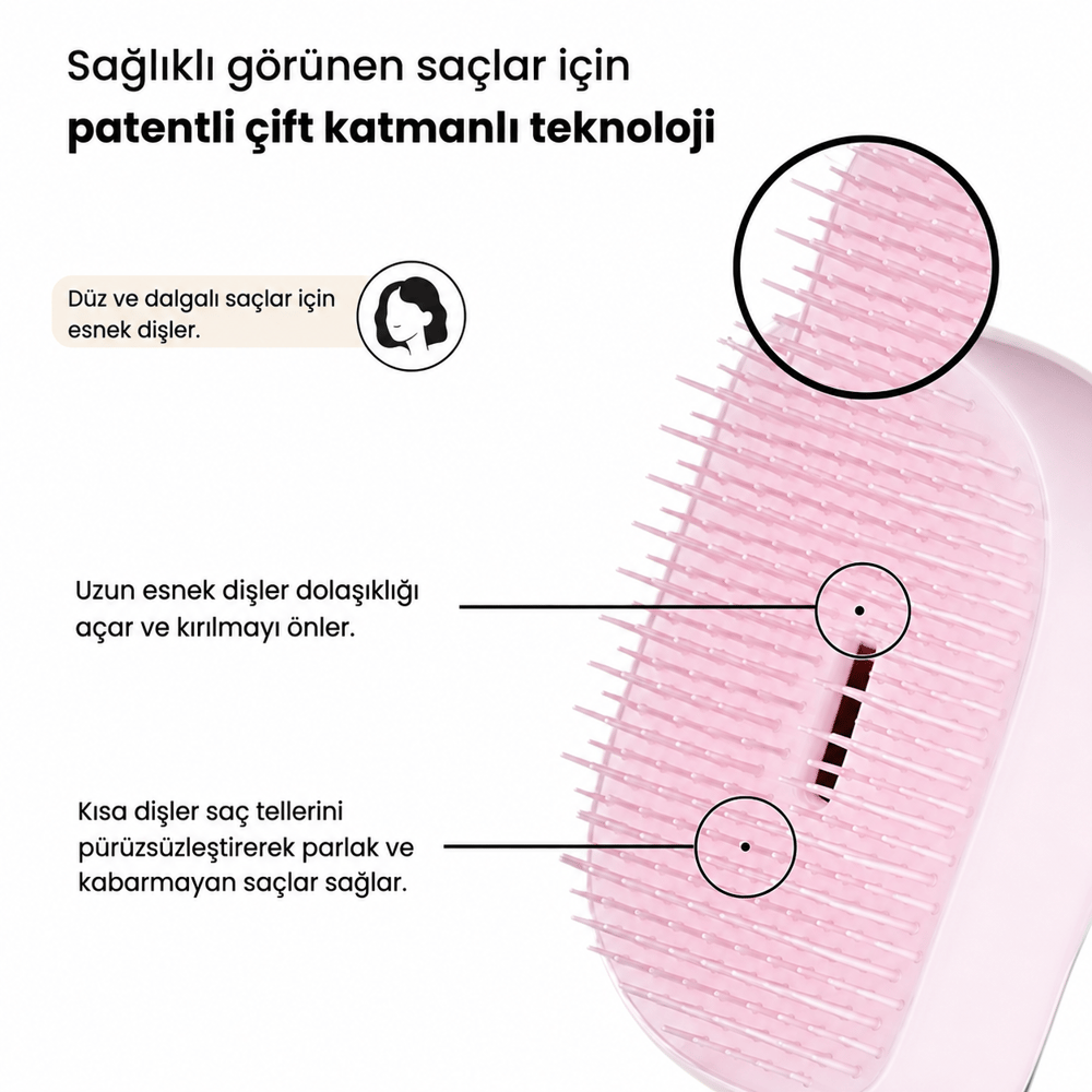 Tangle Teezer Compact Styler Ice Cream Swirl