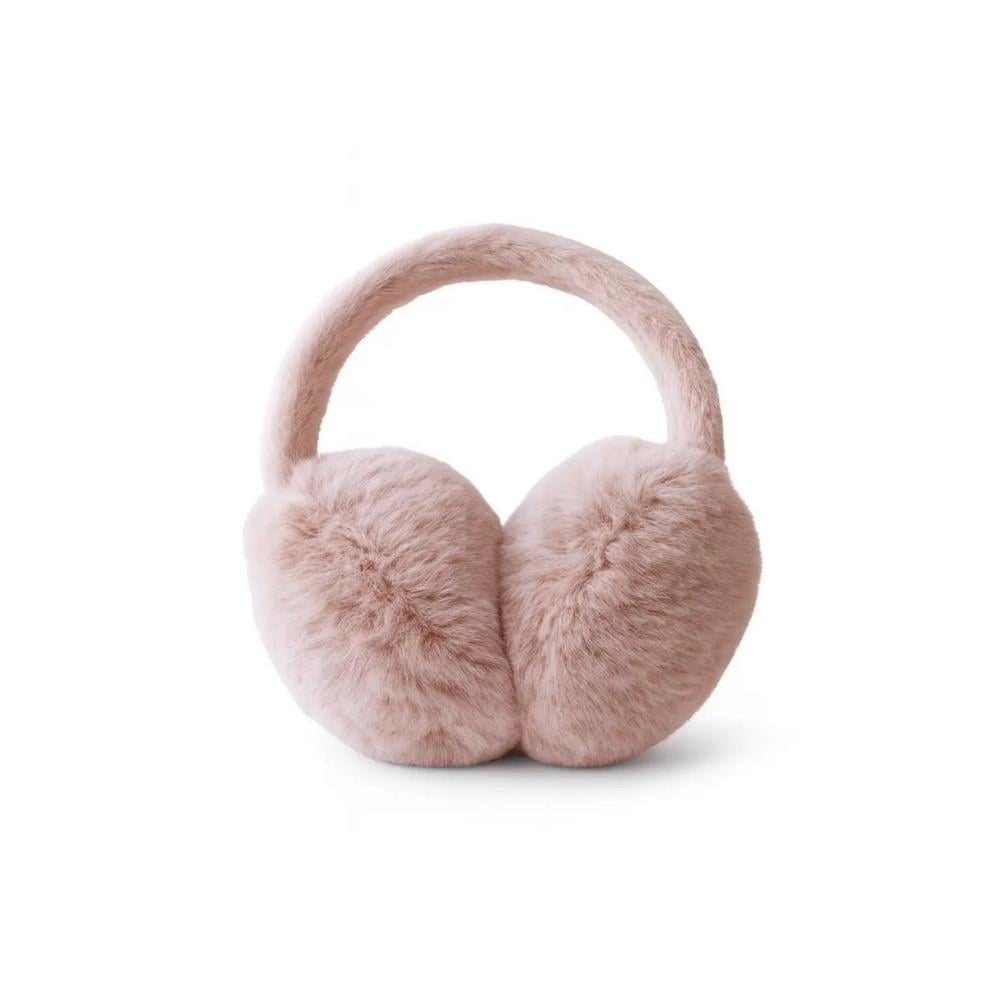 Mini & Kids Peluş Kulaklık Vizon