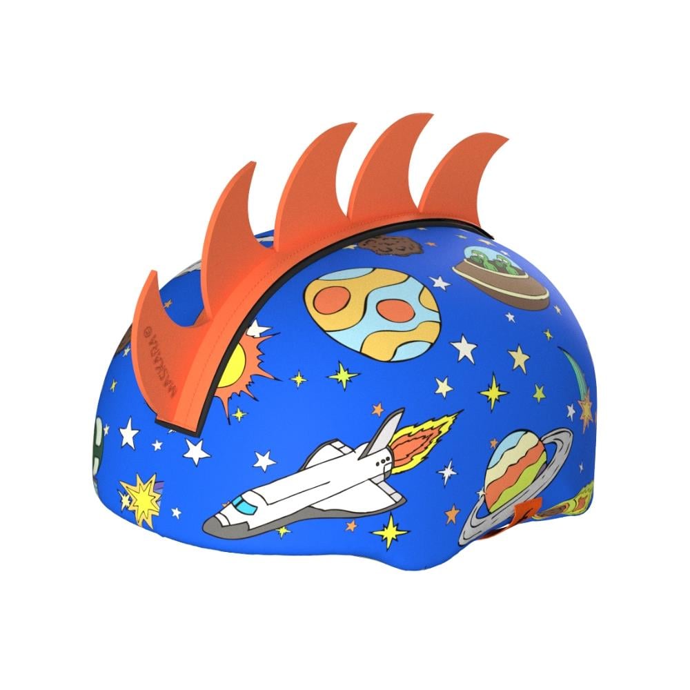 Maskara Extreme Mohawk Uzay Baskılı Kask Kılıfı