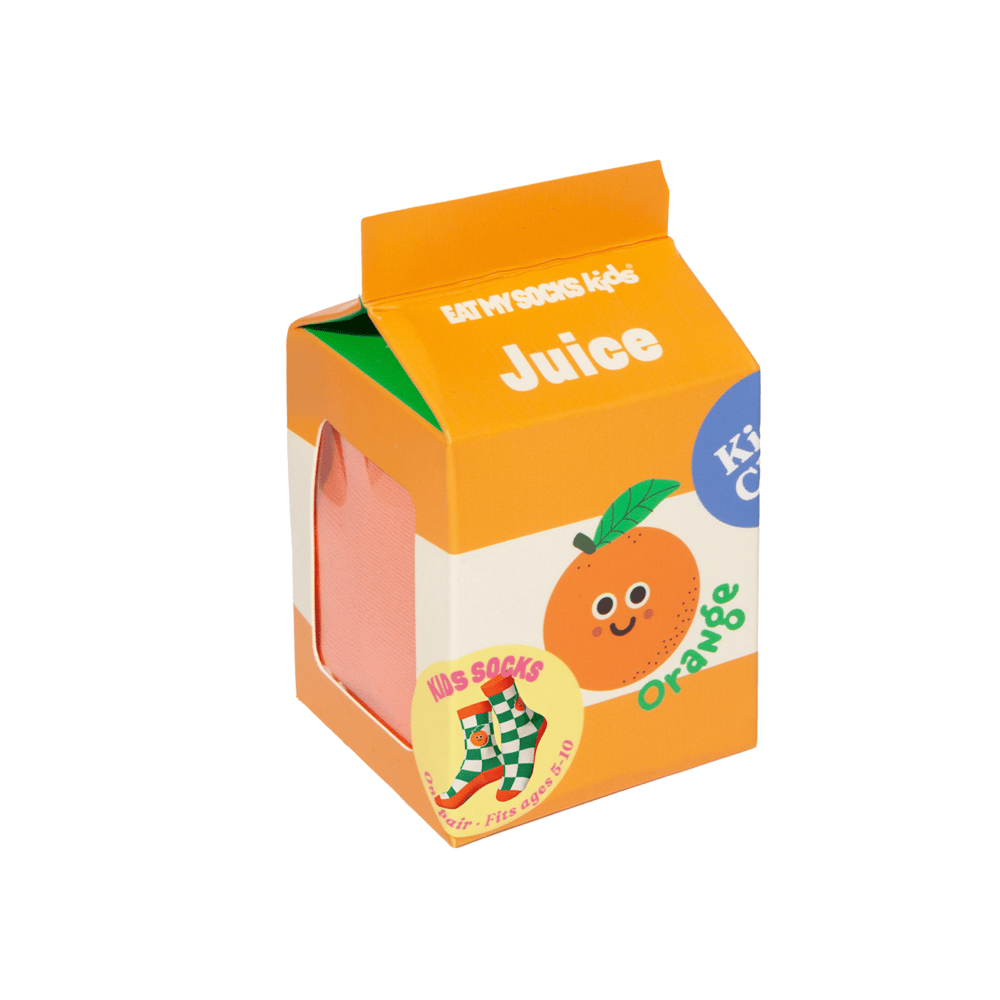 Eat My Socks Juice Orange Çocuk Çorap 5-10 Yaş