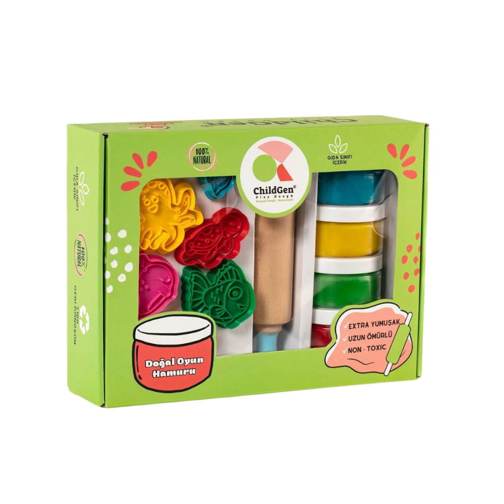 Childgen Play Dough Premium Oyun Hamuru Seti Deniz Canlıları