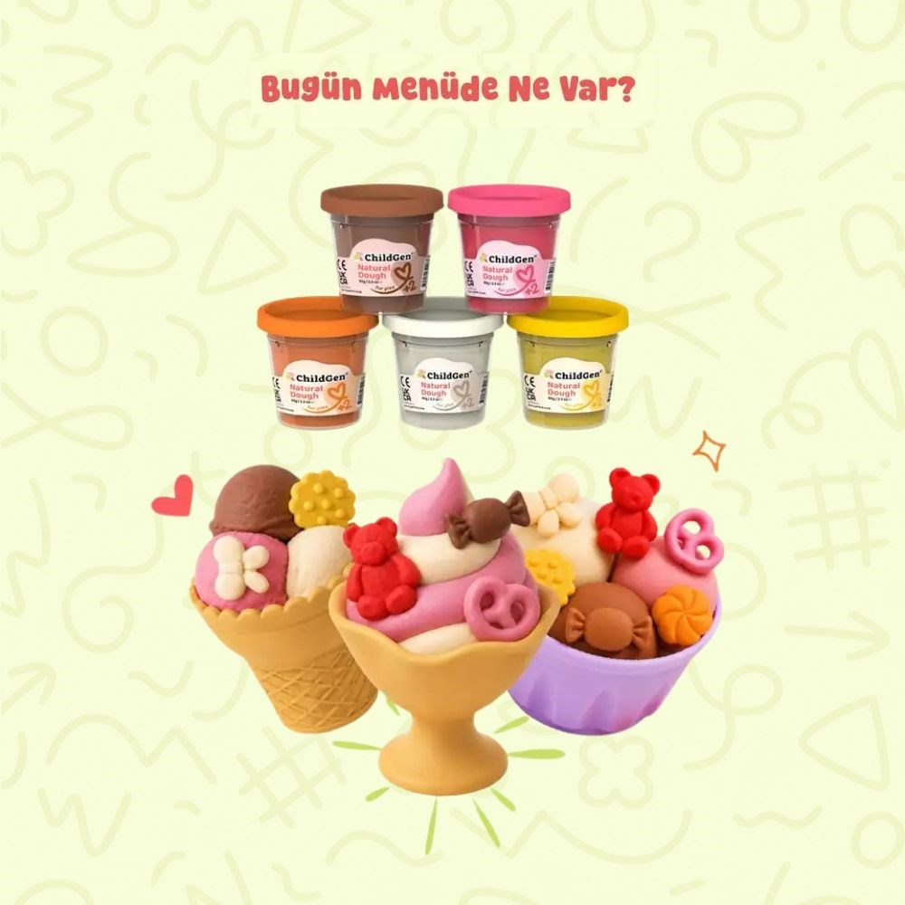 Childgen Play Dough Dondurma Seti