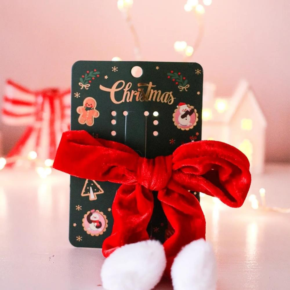 Mini & Kids Velvet Bow Toka