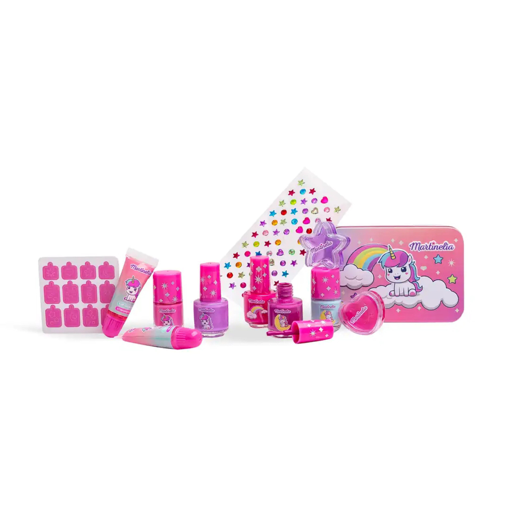 Martinelia Little Unicorn Kız Çocuk Teneke Kutulu Makyaj Seti