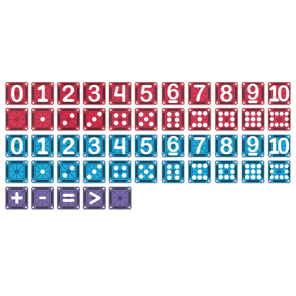 Magna-Tiles Learn Numbers Manyetik Bloklar 56 Parça