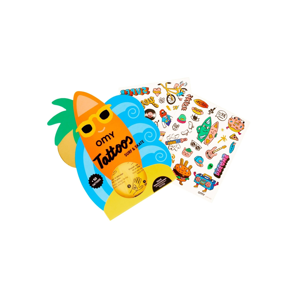 Omy Geçici Dövme Surf & Skate