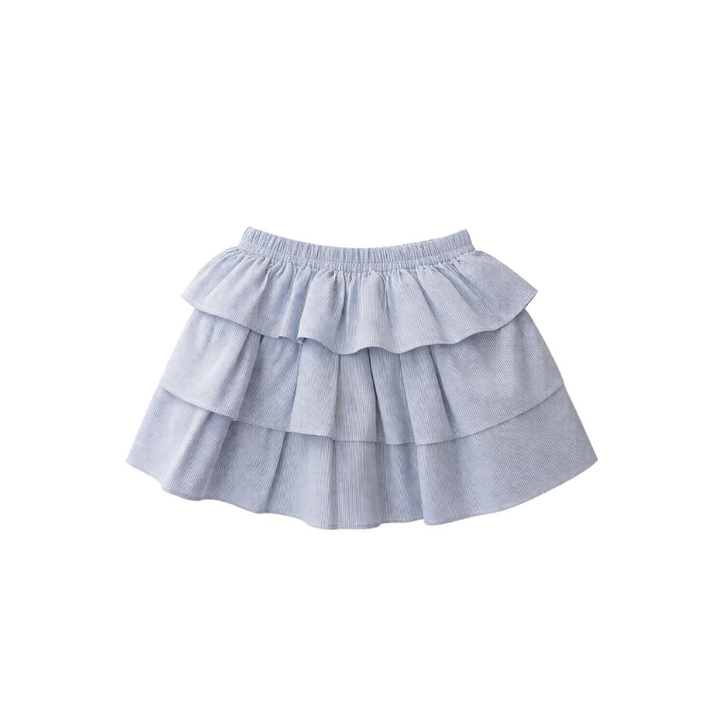 Midu & Fun Ruffles Mavi Etek