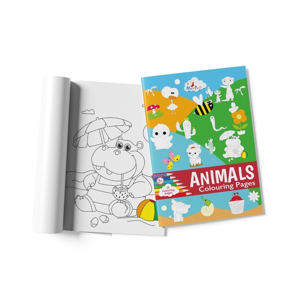 MuseKids Boyama Kitabı Animals
