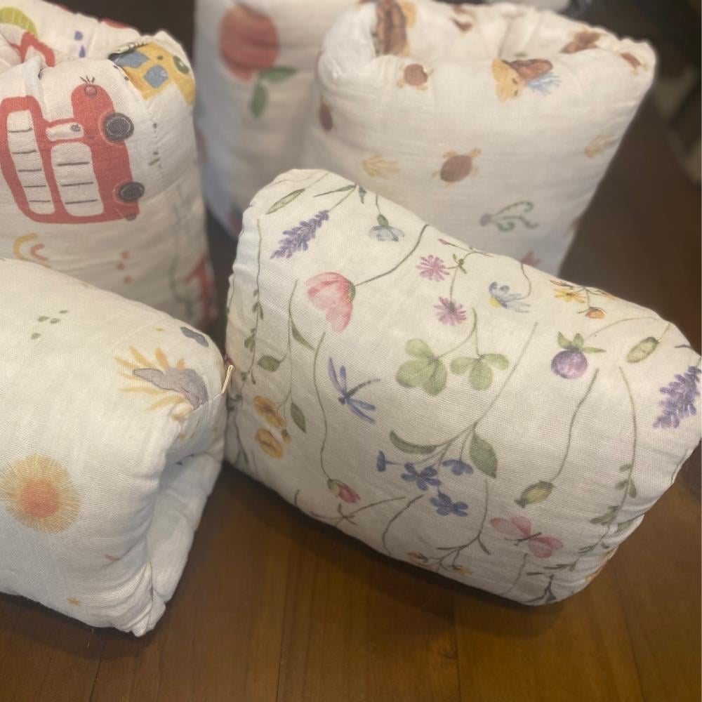 Münü Design Müslin Emzirme Yastığı Çiçek