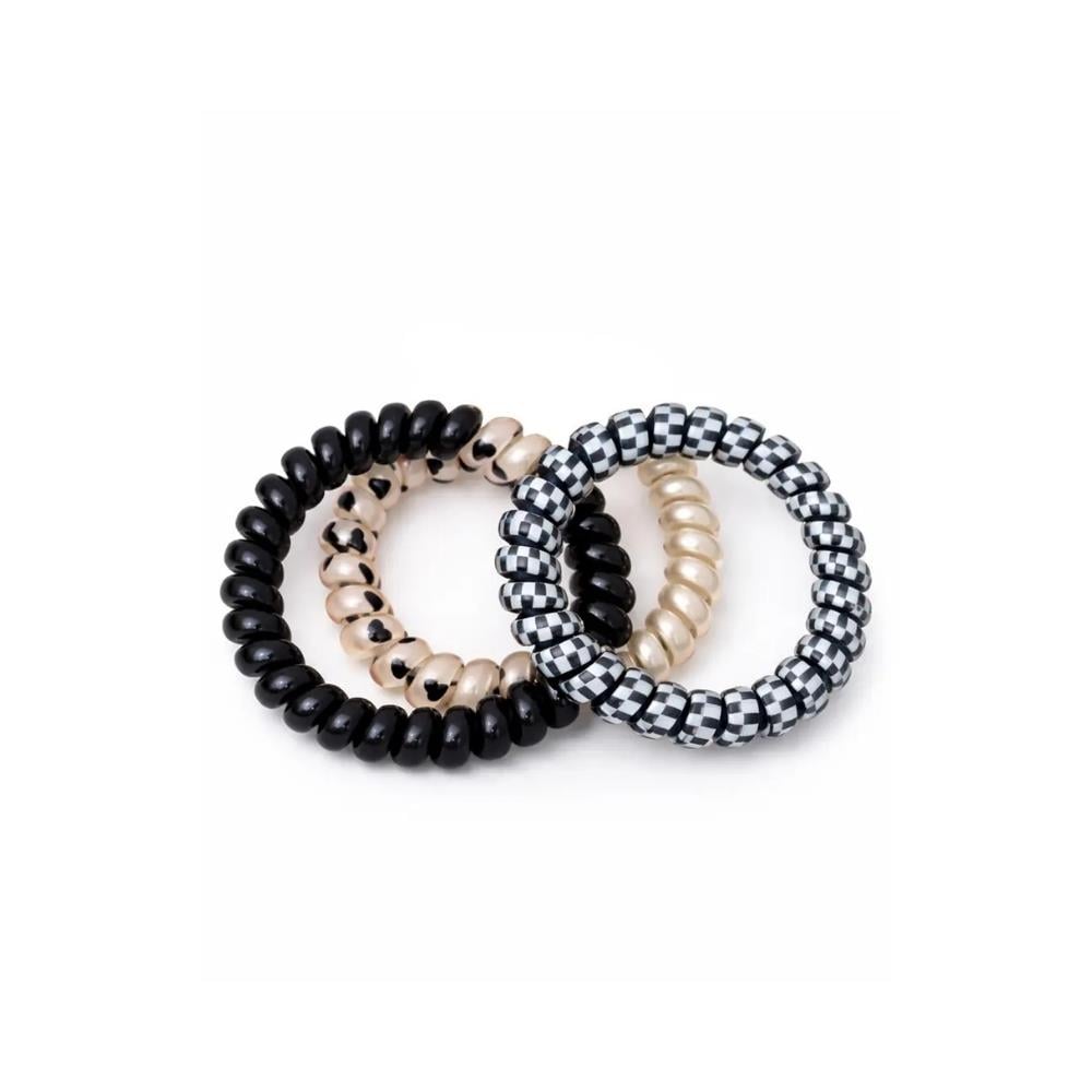 Mini & Kids Hair Spiral Black