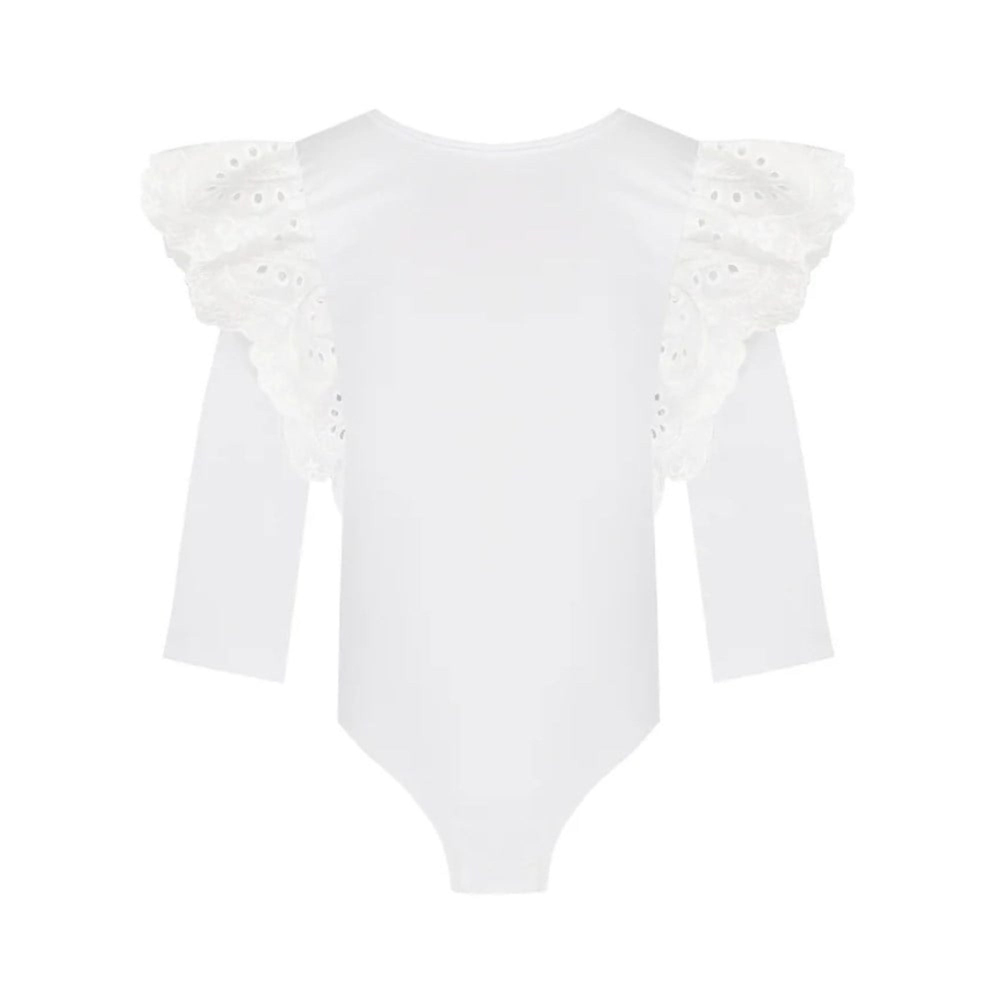 Bleu Lapin Adel Fisto Uzun Kollu Body