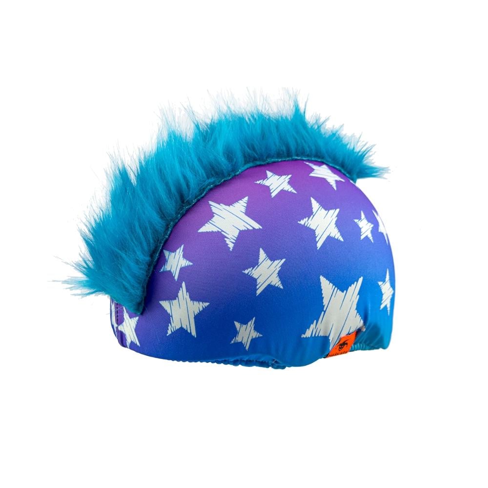 Maskara Extreme Helmet Cover Mavi Kürk Kask Kılıfı