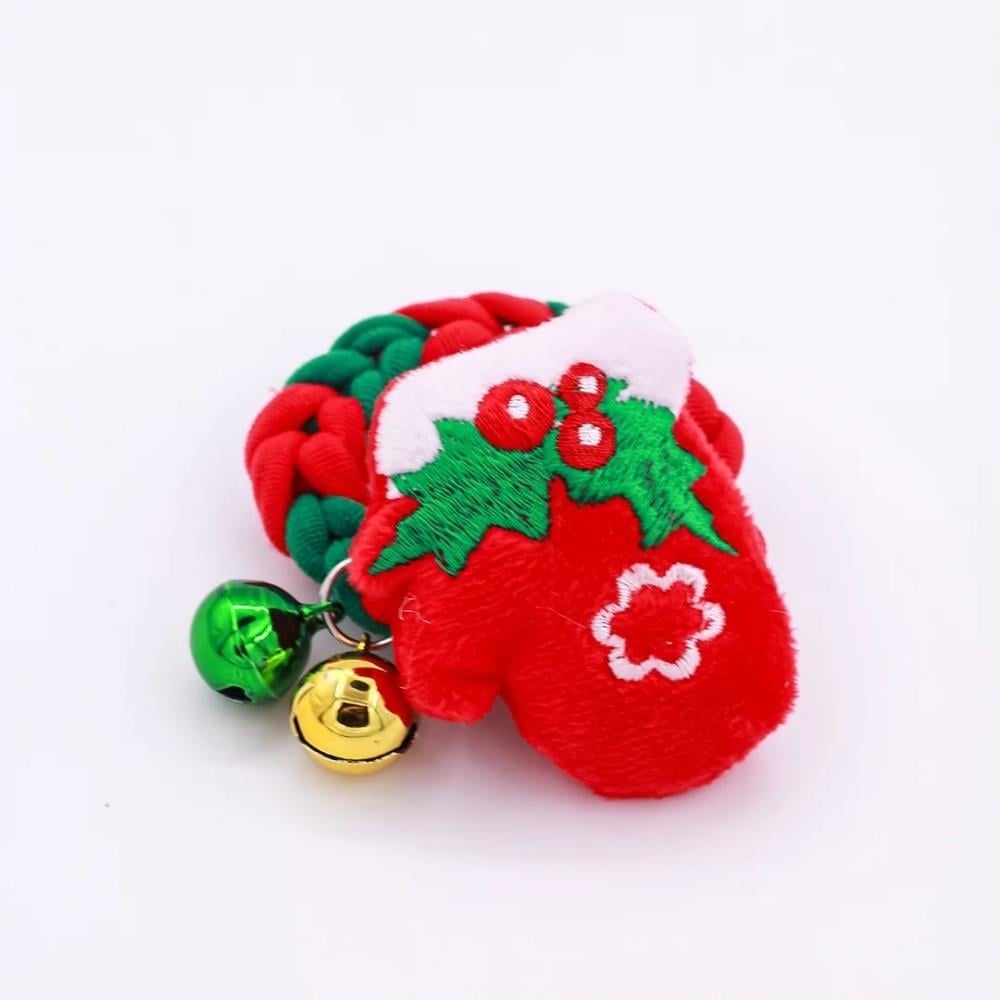 Mini & Kids Christmas Scrunchie Jolly Gloves