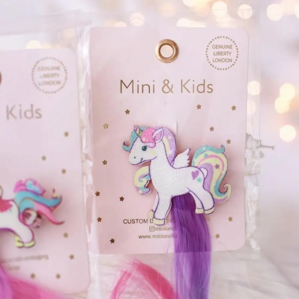 Mini & Kids Mini Unicorn Saç Klips Rainbow Unicorn