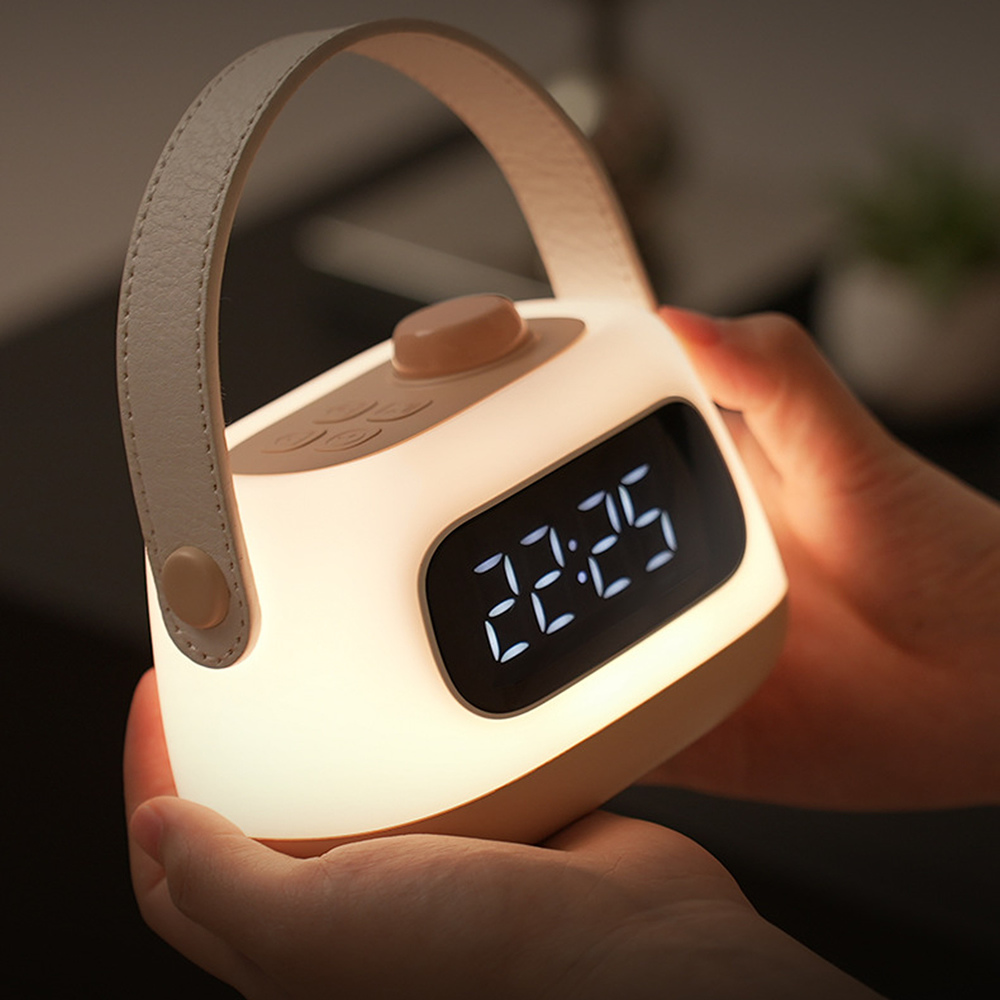 Acornia Retro Gece Lambası Masa Saati