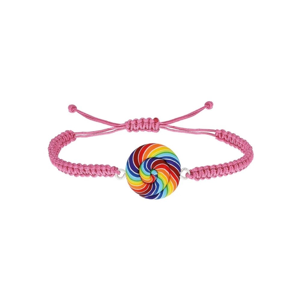 Tres Jolie Lollie Rainbow Lolipop Bileklik Pembe
